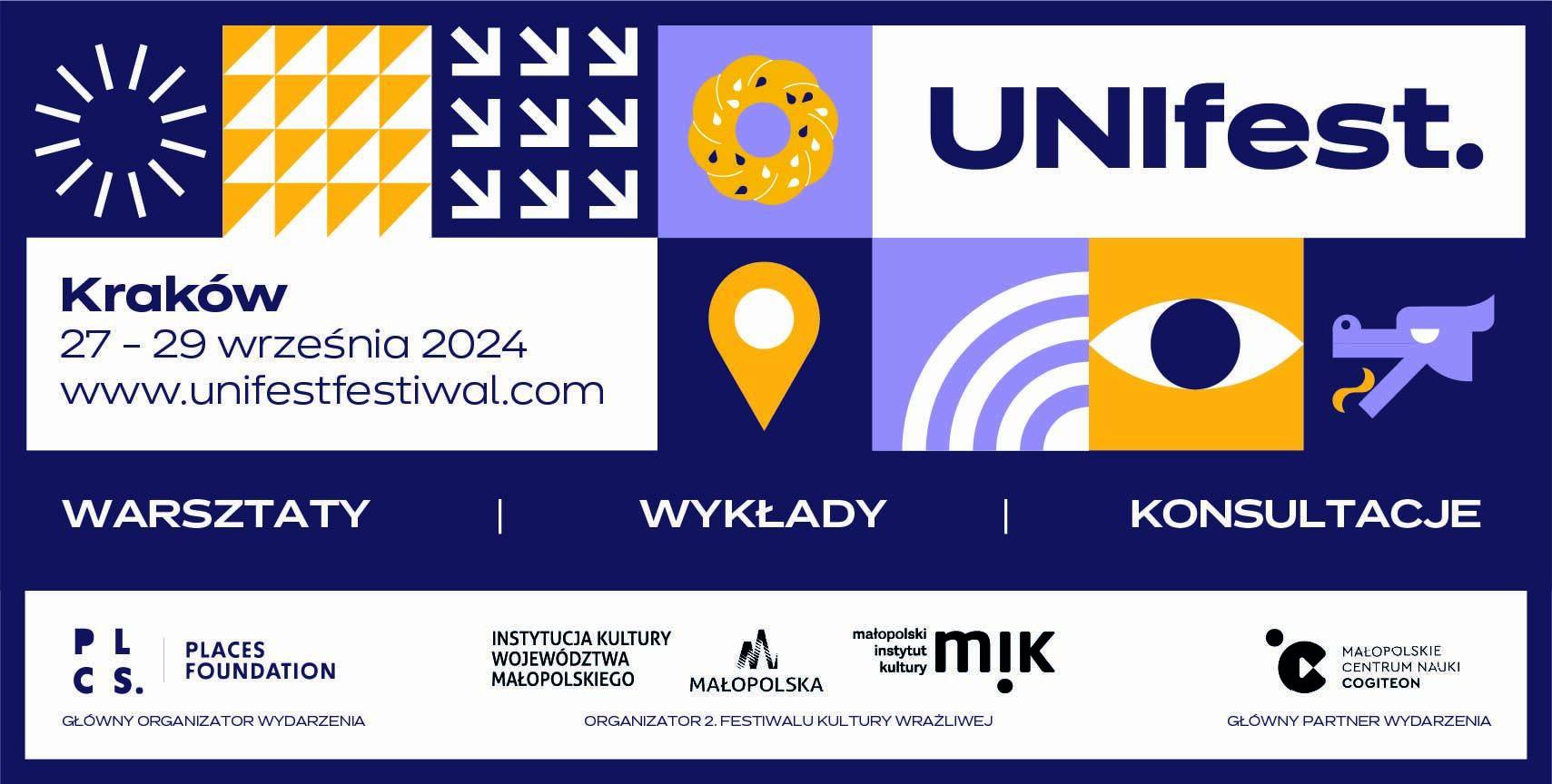 Zapraszamy na UNIfest. Festiwal Projektowania Uniwersalnego